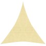 HDPE beige Segelmarkise 160 g/m² 3x4x4 m von vidaXL, Sonnenschirme - Ref: Foro24-311145, Preis: 22,83 €, Rabatt: %
