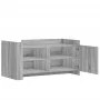 Graue Sonoma-Ingenieurholz-Couchtisch 100x50x50 cm von , Couchtisch - Ref: Foro24-848365, Preis: 77,66 €, Rabatt: %