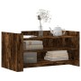Mesa de centro madera de ingeniería roble ahumado 100x50x50 cm by , Coffee table - Ref: Foro24-848350, Price: 70,85 €, Discou...