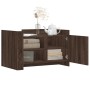 Mesa de centro de madera de ingeniería marrón roble 80x50x50 cm by , Coffee table - Ref: Foro24-848359, Price: 66,83 €, Disco...