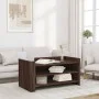Mesa de centro madera de ingeniería marrón roble 100x50x50 cm by , Coffee table - Ref: Foro24-848352, Price: 71,84 €, Discoun...