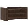 Mesa de centro madera de ingeniería marrón roble 100x50x50 cm by , Coffee table - Ref: Foro24-848352, Price: 71,84 €, Discoun...