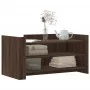 Mesa de centro madera de ingeniería marrón roble 100x50x50 cm by , Coffee table - Ref: Foro24-848352, Price: 71,84 €, Discoun...