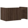 Mesa de centro madera de ingeniería marrón roble 100x50x50 cm by , Coffee table - Ref: Foro24-848352, Price: 72,71 €, Discoun...