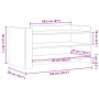 Mesa de centro madera de ingeniería marrón roble 100x50x50 cm by , Coffee table - Ref: Foro24-848352, Price: 72,71 €, Discoun...