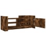 Fernsehmöbel aus geräucherter Eichen-Sperrholzplatte, 100x35x40 cm. von , TV-Möbel - Ref: Foro24-848378, Preis: 65,28 €, Raba...