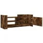 Mueble para TV madera contrachapada roble ahumado 100x35x40 cm by , TV Furniture - Ref: Foro24-848378, Price: 64,34 €, Discou...