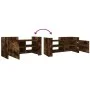 Mueble de TV madera de ingeniería roble ahumado 80x35x40 cm by , TV Furniture - Ref: Foro24-848371, Price: 49,11 €, Discount: %