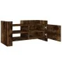 Mueble de TV madera de ingeniería roble ahumado 80x35x40 cm by , TV Furniture - Ref: Foro24-848371, Price: 49,11 €, Discount: %