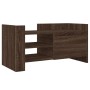 Mueble de TV madera de ingeniería marrón roble 80x35x40 cm by , TV Furniture - Ref: Foro24-848373, Price: 53,19 €, Discount: %