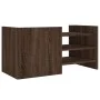 Mueble de TV madera de ingeniería marrón roble 80x35x40 cm by , TV Furniture - Ref: Foro24-848373, Price: 51,01 €, Discount: %