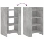 Aparador de madera de ingeniería gris hormigón 45x35x75 cm de , Aparadores - Ref: Foro24-848384, Precio: 45,46 €, Descuento: %