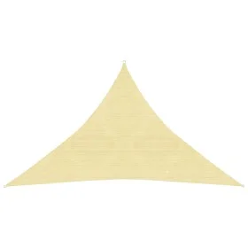 Beige HDPE-Segelmarkise 160 g/m² 2,5x2,5x3,5 m von vidaXL, Sonnenschirme - Ref: Foro24-311141, Preis: 15,54 €, Rabatt: %