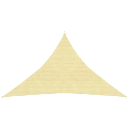 Beige HDPE-Segelmarkise 160 g/m² 2,5x2,5x3,5 m von vidaXL, Sonnenschirme - Ref: Foro24-311141, Preis: 15,81 €, Rabatt: %