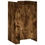 Aparador de madera de ingeniería roble ahumado 45x35x75 cm by , Sideboards - Ref: Foro24-848399, Price: 62,71 €, Discount: %