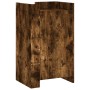 Aparador de madera de ingeniería roble ahumado 45x35x75 cm by , Sideboards - Ref: Foro24-848399, Price: 63,89 €, Discount: %