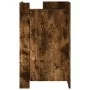 Aparador de madera de ingeniería roble ahumado 45x35x75 cm by , Sideboards - Ref: Foro24-848399, Price: 62,71 €, Discount: %