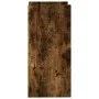 Aparador de madera de ingeniería roble ahumado 45x35x75 cm by , Sideboards - Ref: Foro24-848399, Price: 62,71 €, Discount: %