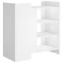 Weißer Schrank aus Holzwerkstoff 73,5x35x75 cm von , Sideboards - Ref: Foro24-848402, Preis: 69,13 €, Rabatt: %