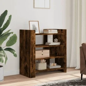 Rauchiger Eichenfurnier-Holzschrank 73,5x35x75 cm von , Sideboards - Ref: Foro24-848392, Preis: 54,29 €, Rabatt: %