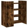 Aparador de madera de ingeniería roble ahumado 73,5x35x75 cm de , Aparadores - Ref: Foro24-848392, Precio: 54,29 €, Descuento: %