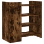 Aparador de madera de ingeniería roble ahumado 73,5x35x75 cm by , Sideboards - Ref: Foro24-848392, Price: 55,03 €, Discount: %