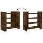 Aparador de madera de ingeniería roble ahumado 73,5x35x75 cm de , Aparadores - Ref: Foro24-848392, Precio: 54,29 €, Descuento: %