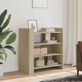 Ingeneering Holz Sideboard Eiche Sonoma 73,5x35x75 cm von , Sideboards - Ref: Foro24-848390, Preis: 53,53 €, Rabatt: %