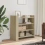 Ingeneering Holz Sideboard Eiche Sonoma 73,5x35x75 cm von , Sideboards - Ref: Foro24-848390, Preis: 53,53 €, Rabatt: %