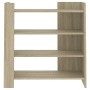 Aparador de madera de ingeniería roble Sonoma 73,5x35x75 cm by , Sideboards - Ref: Foro24-848390, Price: 54,21 €, Discount: %