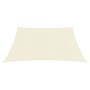 Toldo de vela crema HDPE 160 g/m² 3x3 m de vidaXL, Sombrillas - Ref: Foro24-311164, Precio: 28,21 €, Descuento: %
