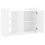 Aparador de madera de ingeniería blanco 100x35x75 cm de , Aparadores - Ref: Foro24-848409, Precio: 127,66 €, Descuento: %