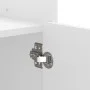 Aparador de madera de ingeniería blanco 100x35x75 cm de , Aparadores - Ref: Foro24-848409, Precio: 127,66 €, Descuento: %