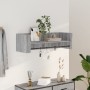 Estante de pared madera ingeniería gris Sonoma 100x35x30,5 cm by , Shelves and shelves - Ref: Foro24-848463, Price: 39,23 €, ...