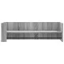 Estante de pared madera ingeniería gris Sonoma 100x35x30,5 cm de , Estantes y estanterías - Ref: Foro24-848463, Precio: 37,00...