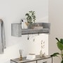 Estante de pared madera ingeniería gris hormigón 100x35x30,5 cm by , Shelves and shelves - Ref: Foro24-848461, Price: 36,18 €...