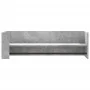 Estante de pared madera ingeniería gris hormigón 100x35x30,5 cm by , Shelves and shelves - Ref: Foro24-848461, Price: 35,74 €...
