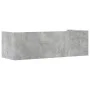 Estante de pared madera ingeniería gris hormigón 100x35x30,5 cm by , Shelves and shelves - Ref: Foro24-848461, Price: 35,74 €...