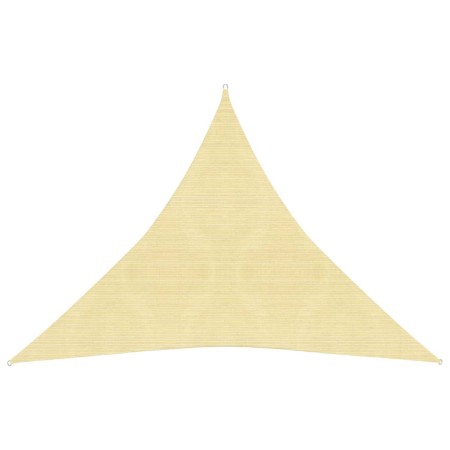 Sail awning HDPE beige 160 g/m² 4.5x4.5x4.5 m by vidaXL, Umbrellas - Ref: Foro24-311150, Price: 32,94 €, Discount: %