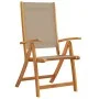 Sillas de jardín plegables 6 uds madera maciza acacia textileno von , Gartenstühle - Ref: Foro24-3279245, Preis: 503,20 €, Ra...