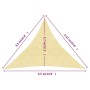 Sail awning HDPE beige 160 g/m² 4.5x4.5x4.5 m by vidaXL, Umbrellas - Ref: Foro24-311150, Price: 32,94 €, Discount: %