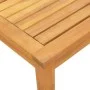 Tumbonas 2 uds con mesa madera maciza acacia y textileno gris by , Loungers - Ref: Foro24-3279253, Price: 353,56 €, Discount: %