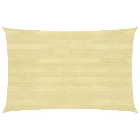 Beige HDPE sail awning 160 g/m² 2.5x3 m by vidaXL, Umbrellas - Ref: Foro24-311122, Price: 25,54 €, Discount: %