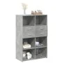 Aparador de madera de ingeniería gris 80x42,5x124 cm de , Aparadores - Ref: Foro24-3281388, Precio: 122,57 €, Descuento: %