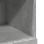 Aparador de madera de ingeniería gris 80x42,5x124 cm de , Aparadores - Ref: Foro24-3281388, Precio: 122,57 €, Descuento: %