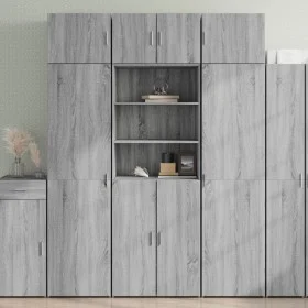 Hoher Schrank aus Sonoma-Eichenholzimitat 70x42,5x185 cm. von , Sideboards - Ref: Foro24-3281376, Preis: 169,97 €, Rabatt: %