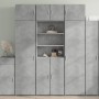 Aparador alto madera de ingeniería gris hormigón 70x42,5x185 cm by , Sideboards - Ref: Foro24-3281374, Price: 165,10 €, Disco...