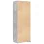 Aparador alto madera de ingeniería gris hormigón 70x42,5x185 cm by , Sideboards - Ref: Foro24-3281374, Price: 162,62 €, Disco...