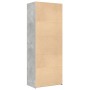 Aparador alto madera de ingeniería gris hormigón 70x42,5x185 cm by , Sideboards - Ref: Foro24-3281374, Price: 165,10 €, Disco...