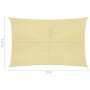 Beige HDPE-Segelmarkise 160 g/m² 2,5x3 m von vidaXL, Sonnenschirme - Ref: Foro24-311122, Preis: 22,81 €, Rabatt: %